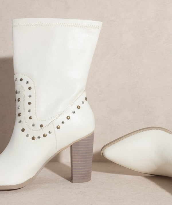 Paris - Studded Boots