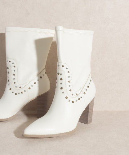 Paris - Studded Boots