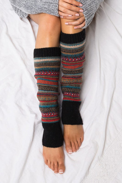 Short Fairisle Legwarmer