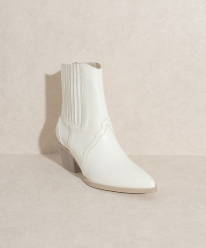 Dawn - Paneled Western Bootie