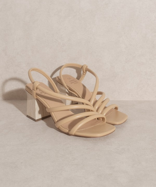 Ashley - Wooden Heel Sandal