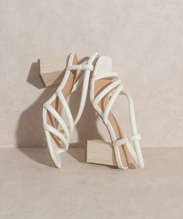 Ashley - Wooden Heel Sandal