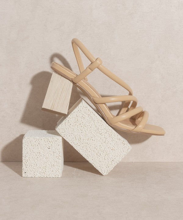 Ashley - Wooden Heel Sandal