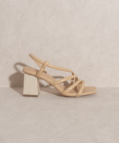 Ashley - Wooden Heel Sandal