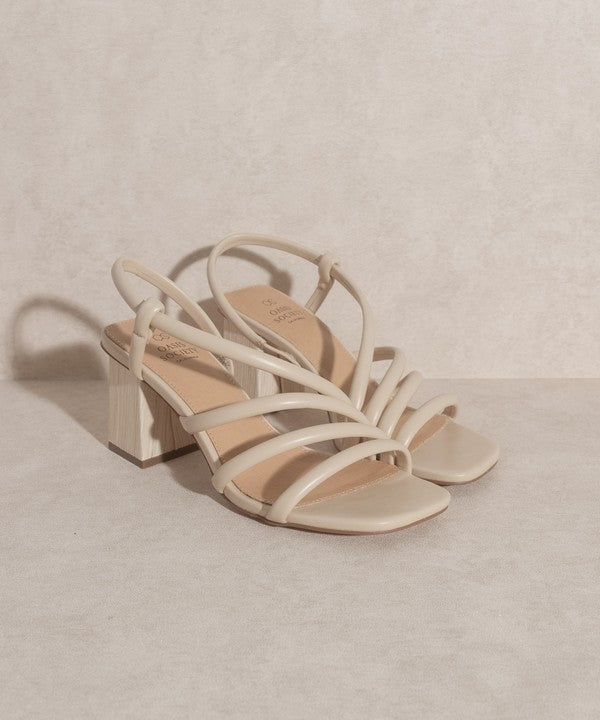 Ashley - Wooden Heel Sandal