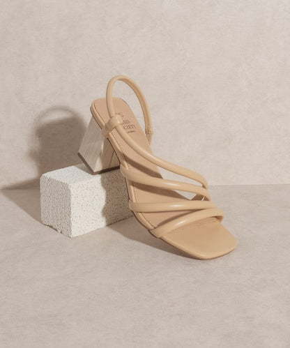 Ashley - Wooden Heel Sandal