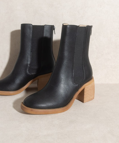 Olivia - Chelsea Heel Boots