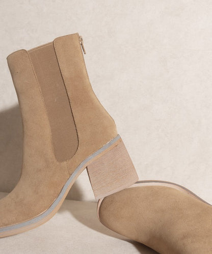 Olivia - Chelsea Heel Boots