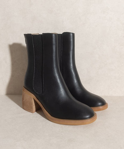 Olivia - Chelsea Heel Boots