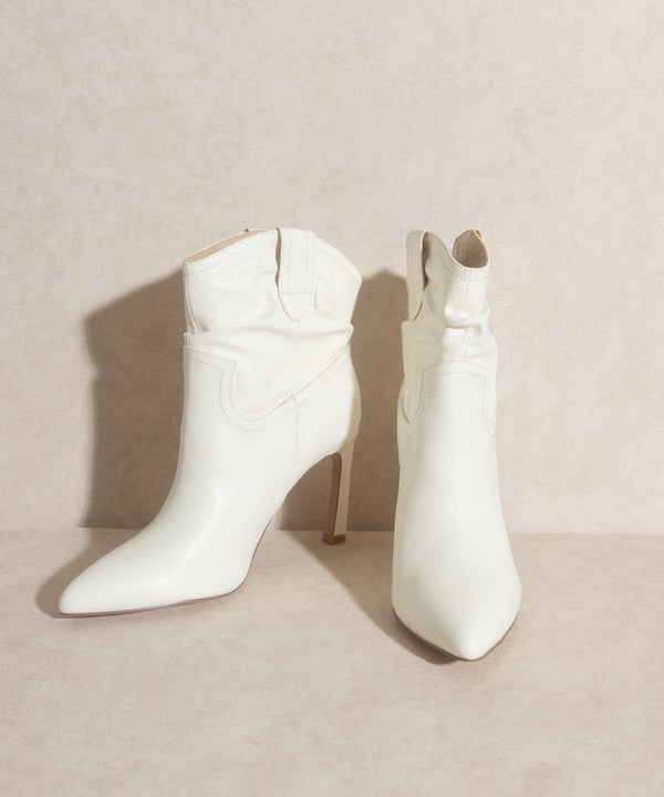 Kate - Slim Heel Booties