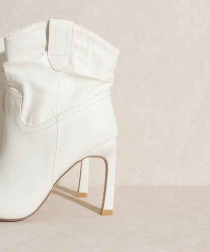 Kate - Slim Heel Booties