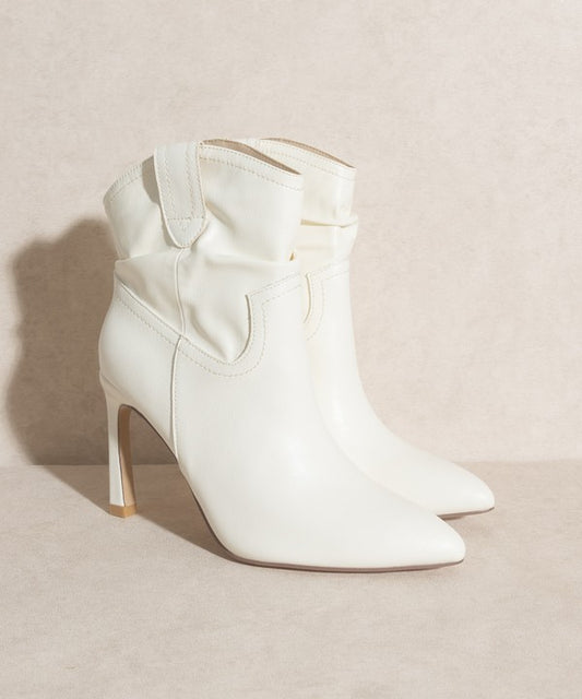 Kate - Slim Heel Booties