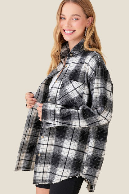 Nova Plaid Long Sleeve Shirt