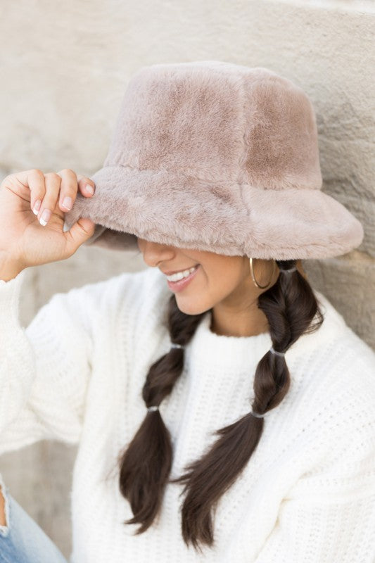 Fuzzy Bucket Hat