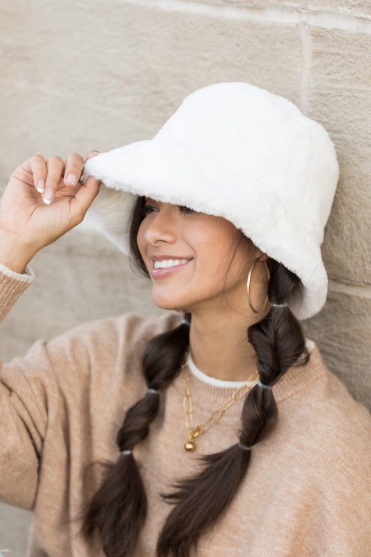 Fuzzy Bucket Hat