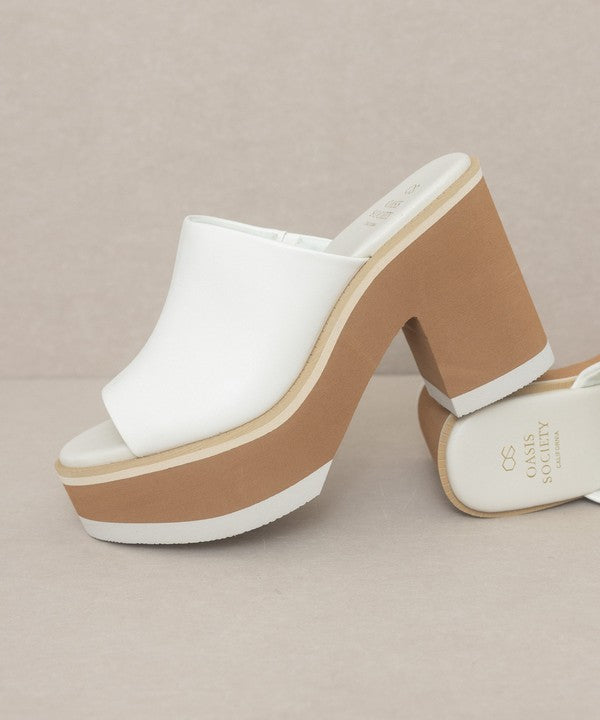 OaMaren - Layered Platform Heel Slides