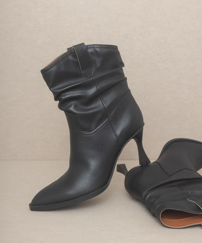 Riga - Western Inspired Slouch Boots