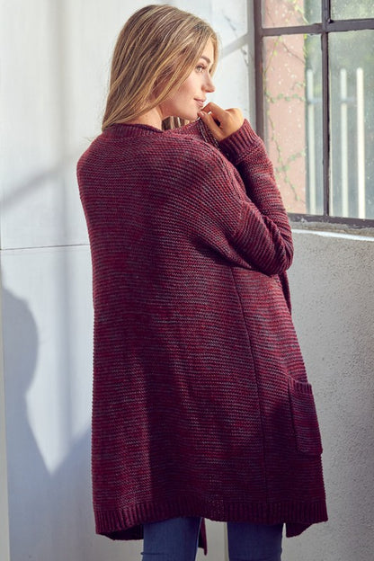 Evening Chill Chunky Waterfall Cardigan