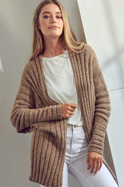 Midnight Cozy Chunky Knit Cardigan